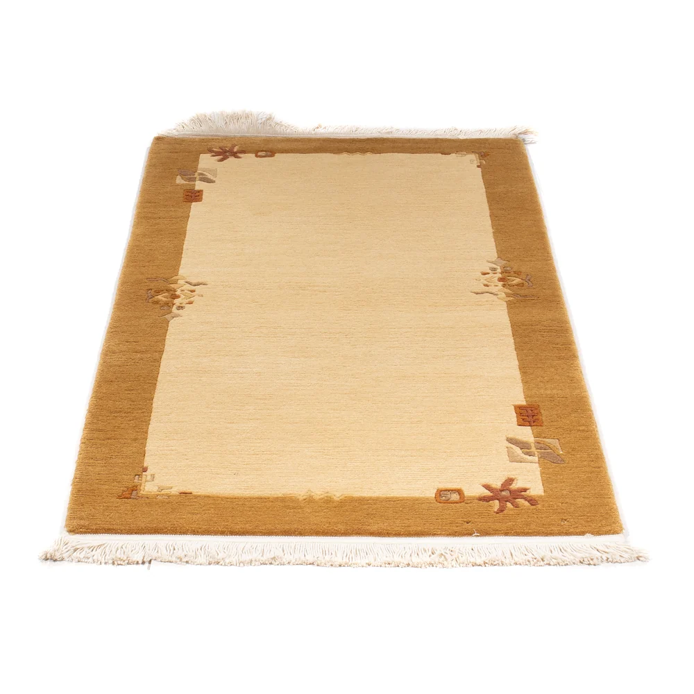 Nepal teppe - Royal - 141 x 72 cm - beige