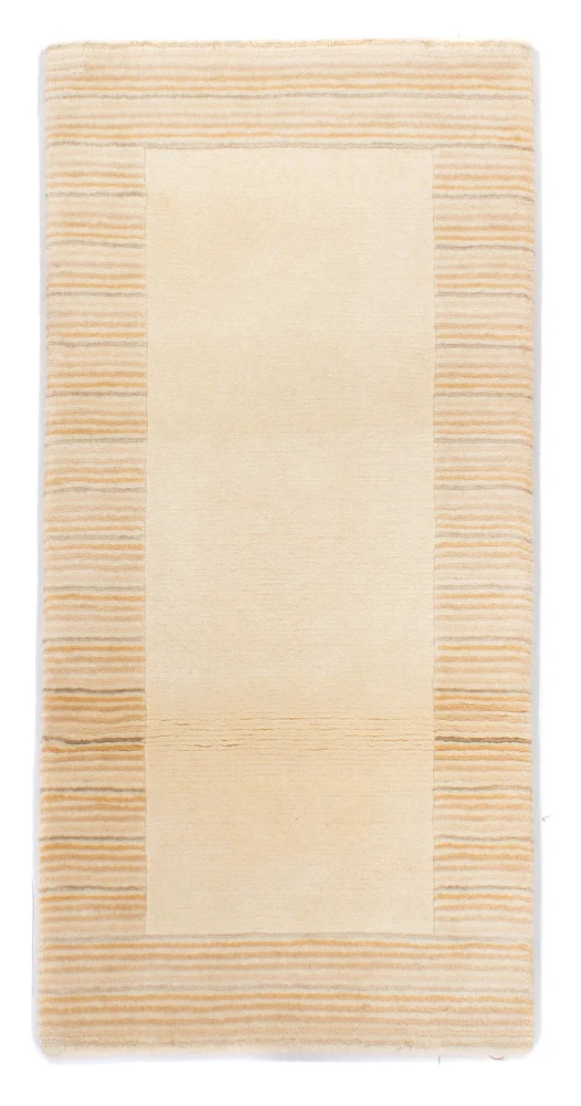 Nepal teppe - Royal - 147 x 72 cm - beige