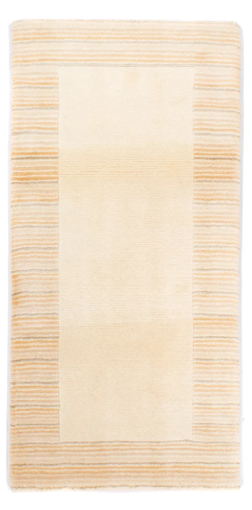 Nepal teppe - Royal - 147 x 72 cm - beige