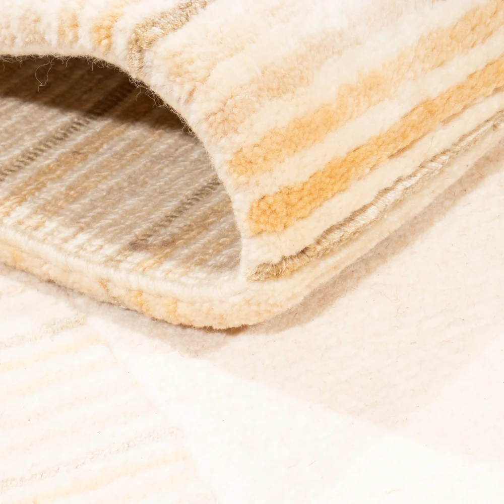 Nepal teppe - Royal - 147 x 72 cm - beige