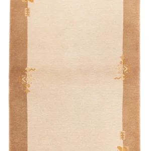 Nepal teppe - Royal - 162 x 94 cm - beige