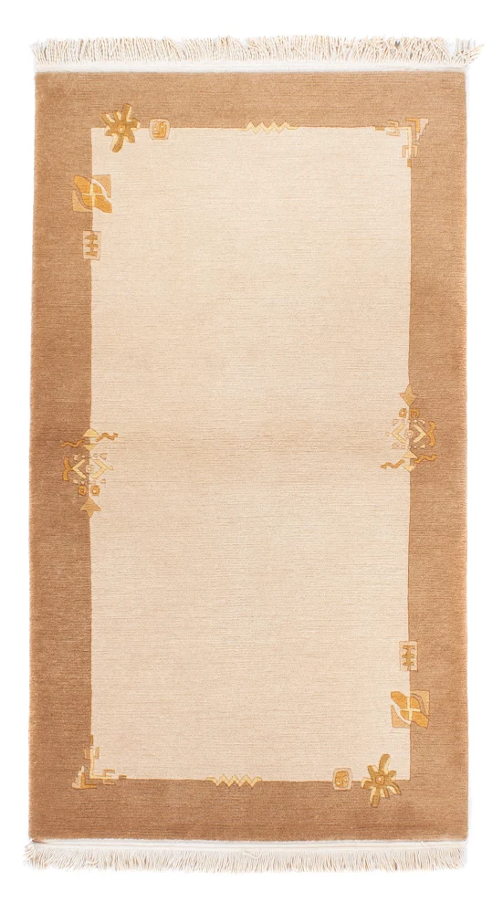 Nepal teppe - Royal - 162 x 94 cm - beige