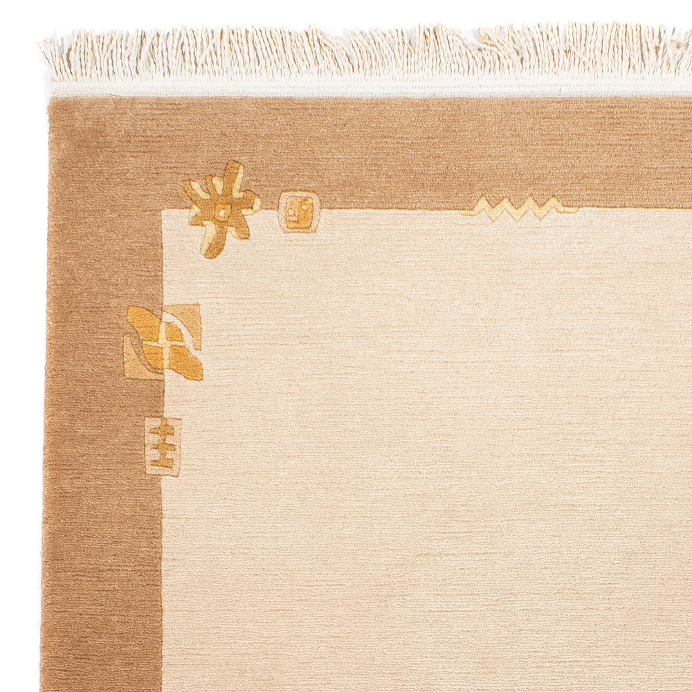 Nepal teppe - Royal - 162 x 94 cm - beige