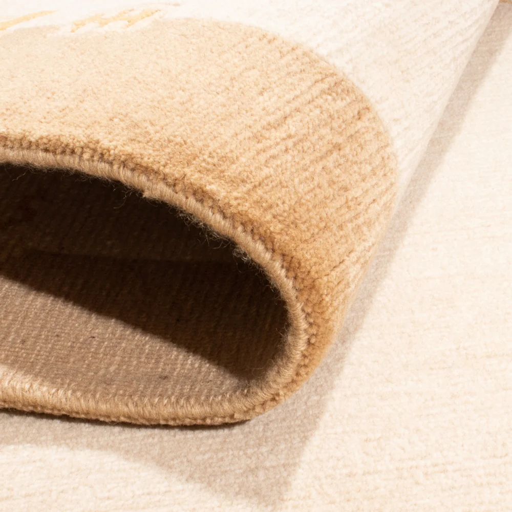 Nepal teppe - Royal - 162 x 94 cm - beige