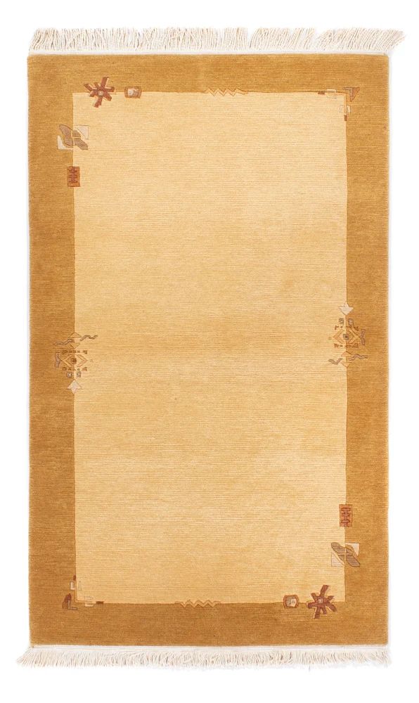 Nepal teppe - Royal - 162 x 94 cm - beige