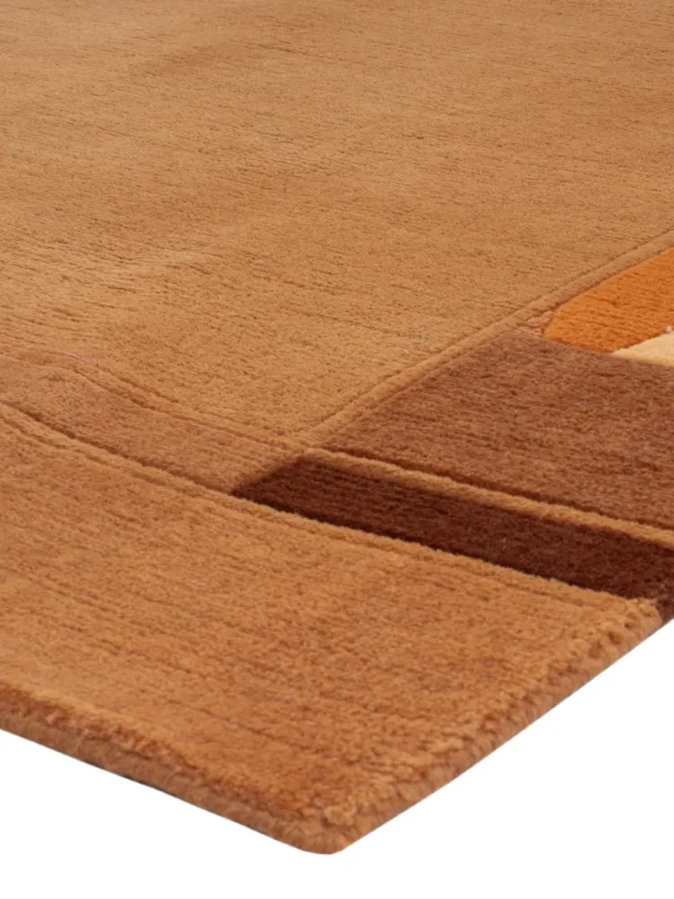 Nepal teppe - Royal - 180 x 120 cm - karamell