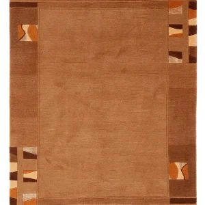 Nepal teppe - Royal - 180 x 120 cm - karamell