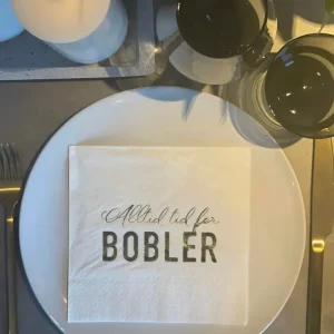 Norway Design Studio - ALLTID TID BOBLER - Servietter