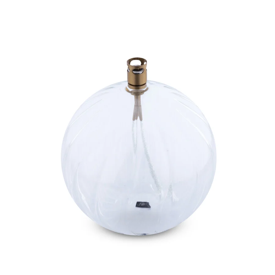 Oljelampe rund, elegant- L