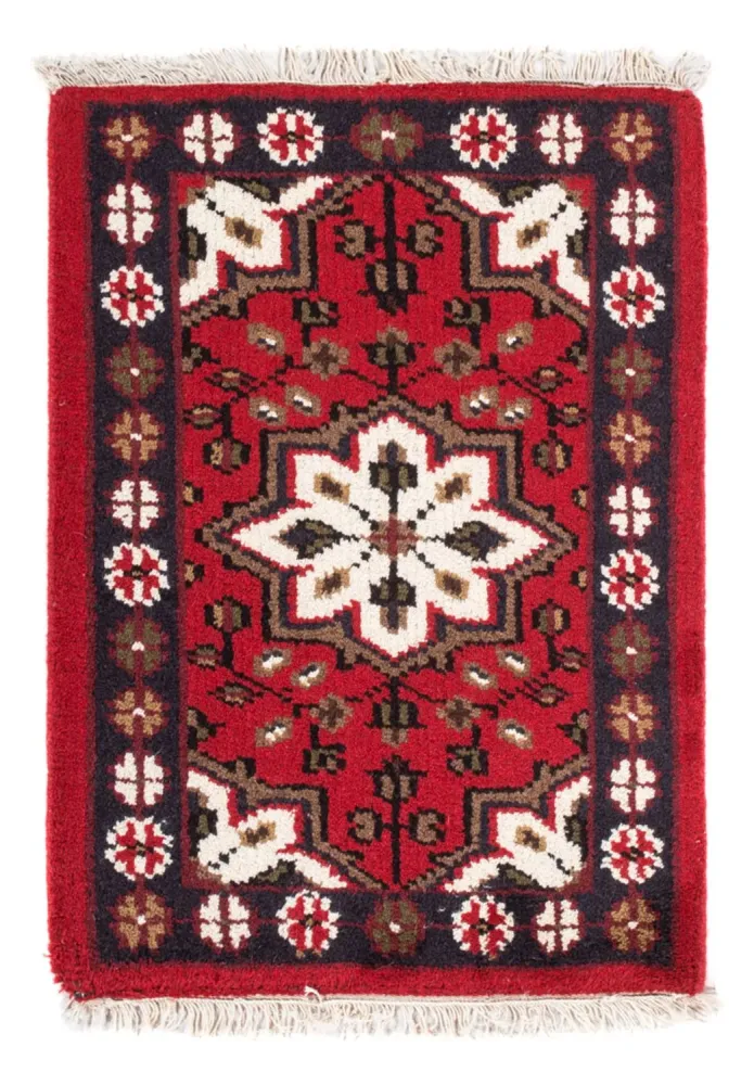 Orientalsk teppe - 90 x 60 cm - rød