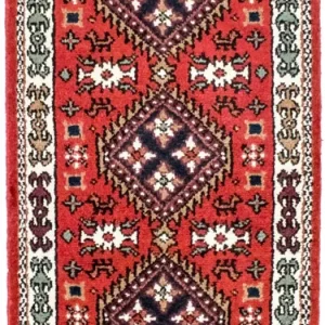 Orientalsk teppe - 160 x 90 cm - rød