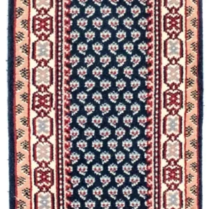 Orientalsk teppe - 160 x 90 cm - blå
