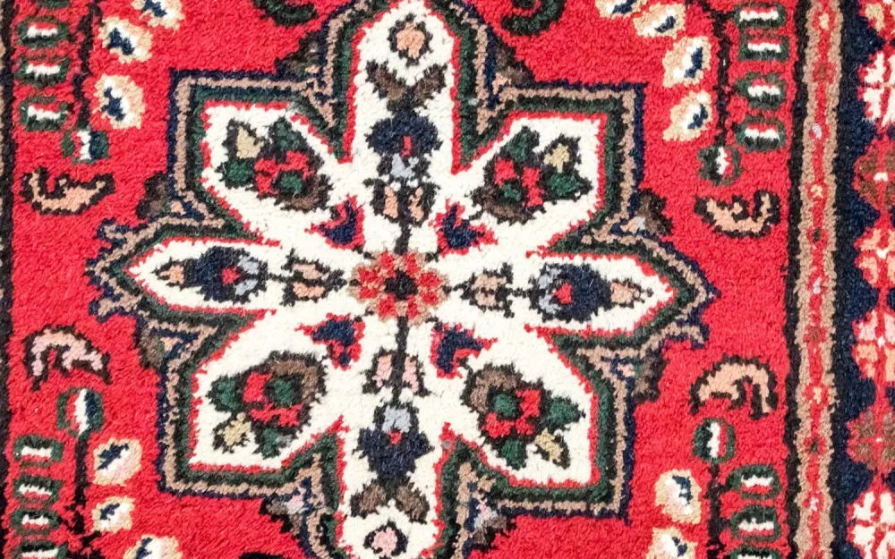 Orientalsk teppe - 160 x 90 cm - rød