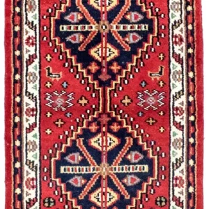 Orientalsk teppe - 160 x 90 cm - rød