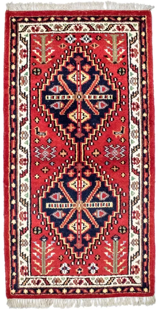Orientalsk teppe - 160 x 90 cm - rød