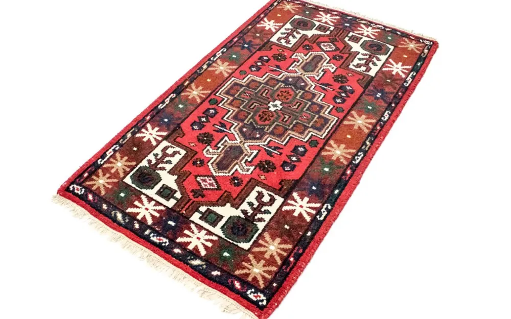 Orientalsk teppe - 160 x 90 cm - rød
