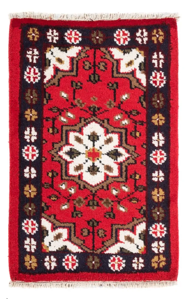 Orientalsk teppe - 90 x 60 cm - rød