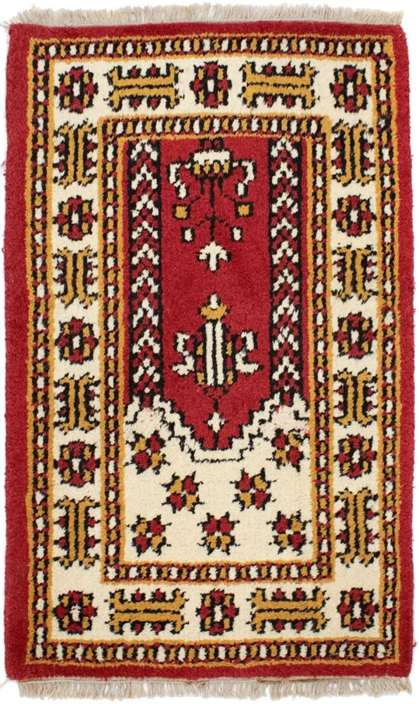Orientalsk teppe - 90 x 60 cm - rød