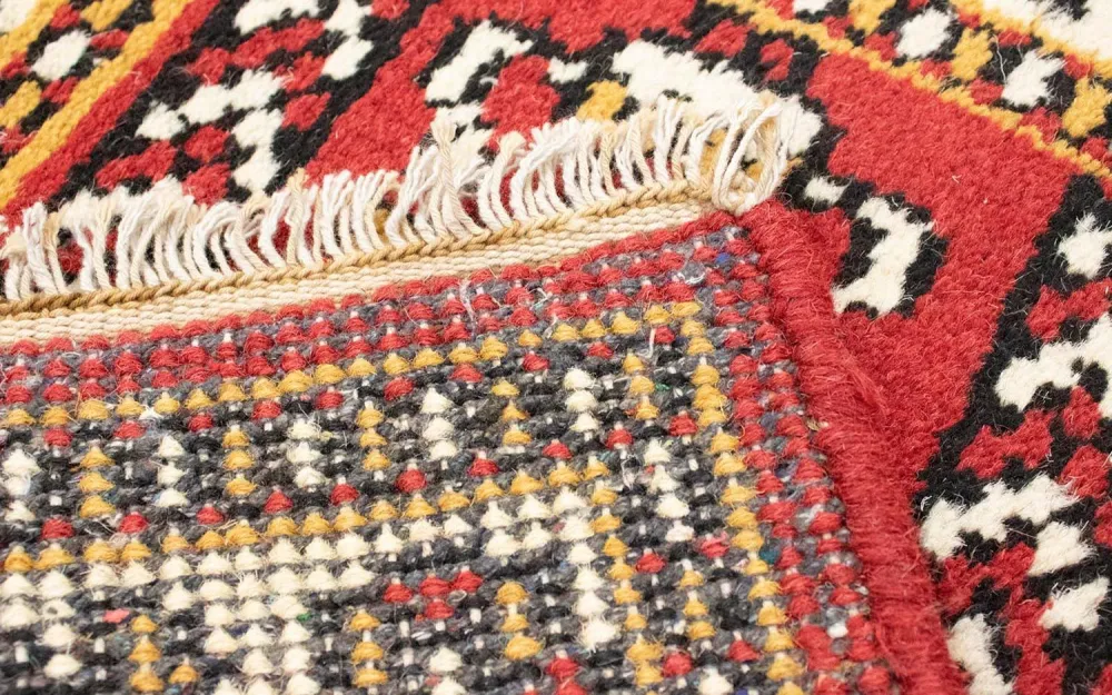 Orientalsk teppe - 90 x 60 cm - rød