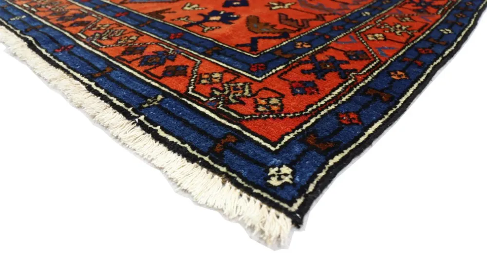 Orientalsk teppe - 187 x 122 cm - blå