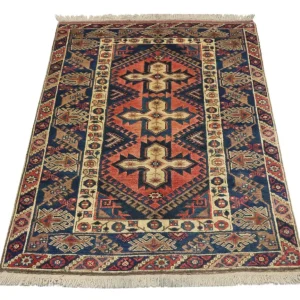 Orientalsk teppe - 192 x 120 cm - rust