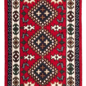 Orientalsk teppe - 90 x 60 cm - rød