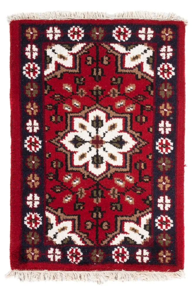 Orientalsk teppe - 90 x 60 cm - rød