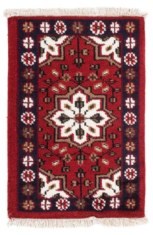 Orientalsk teppe - 90 x 60 cm - rød