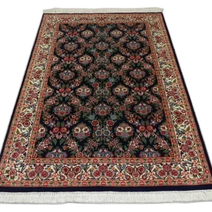 Orientalsk teppe - 215 x 123 cm - svart