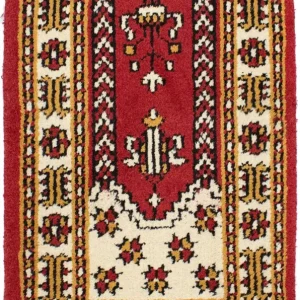 Orientalsk teppe - 90 x 60 cm - rød
