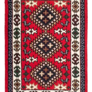 Orientalsk teppe - 90 x 60 cm - rød