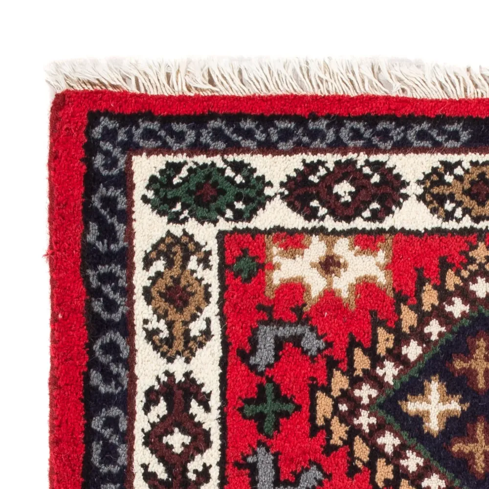 Orientalsk teppe - 90 x 60 cm - rød