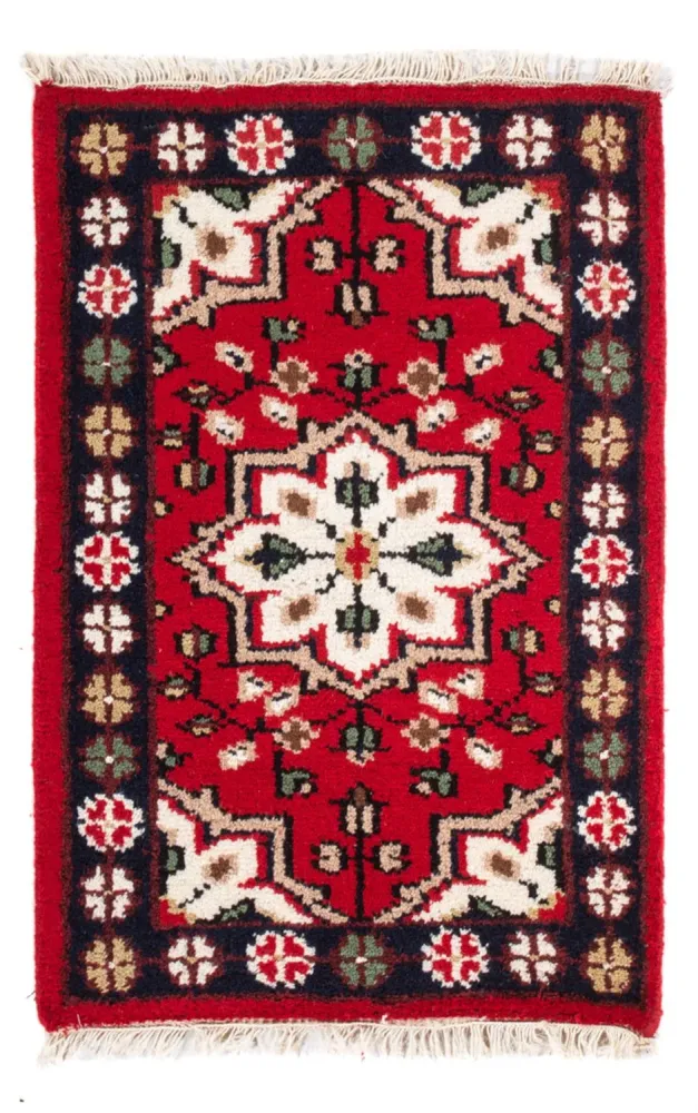 Orientalsk teppe - 90 x 60 cm - rød