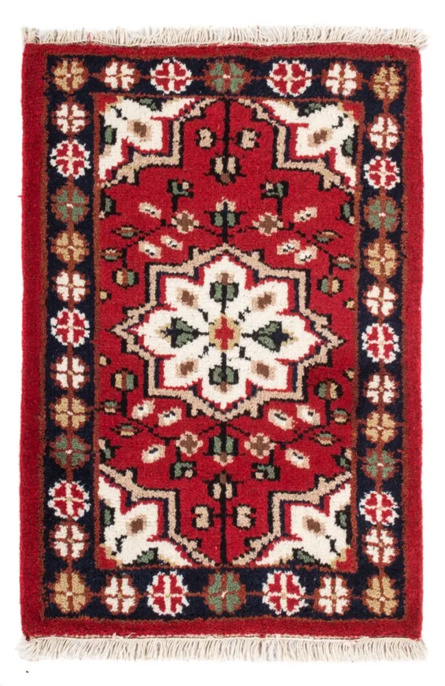 Orientalsk teppe - 90 x 60 cm - rød