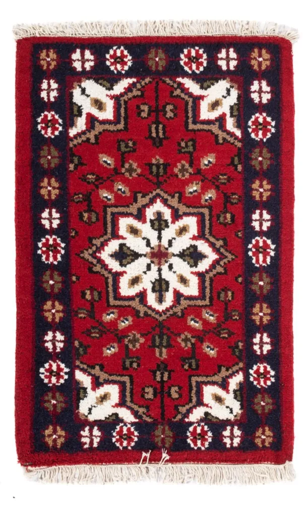 Orientalsk teppe - 90 x 60 cm - rød