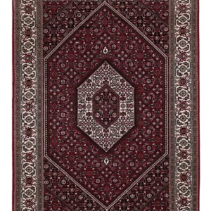 Orientalsk teppe - Bijar - Indus - 182 x 123 cm - mørk beige
