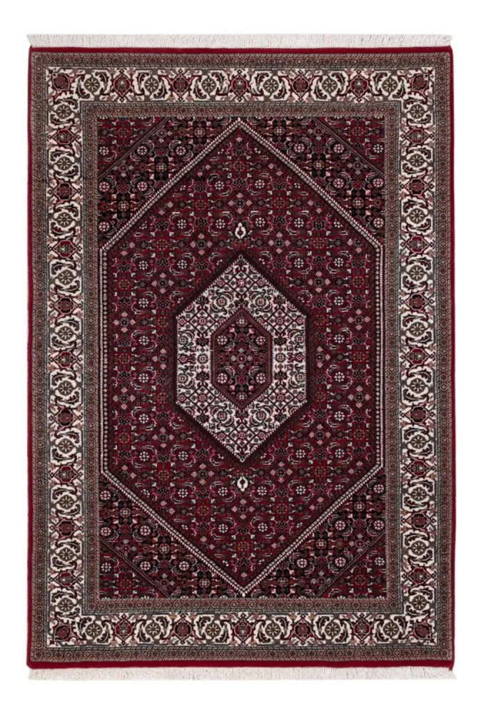 Orientalsk teppe - Bijar - Indus - 182 x 123 cm - mørk beige