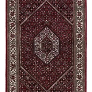 Orientalsk teppe - Bijar - Indus - 184 x 122 cm - mørk beige