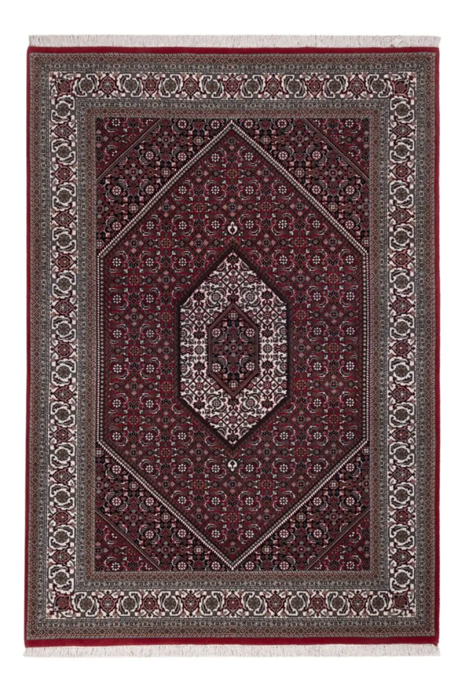 Orientalsk teppe - Bijar - Indus - 201 x 142 cm - mørk brun