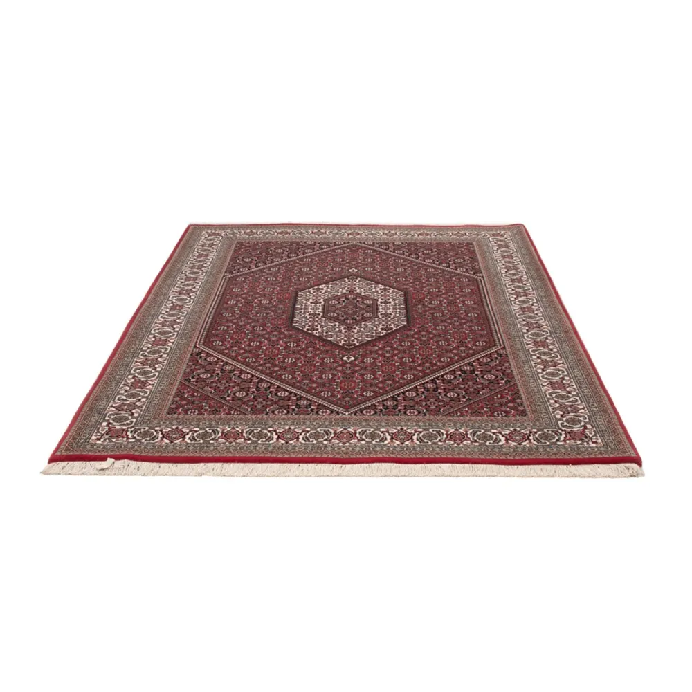 Orientalsk teppe - Bijar - Indus - 201 x 142 cm - mørk brun