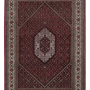 Orientalsk teppe - Bijar - Indus - 202 x 138 cm - mørk brun