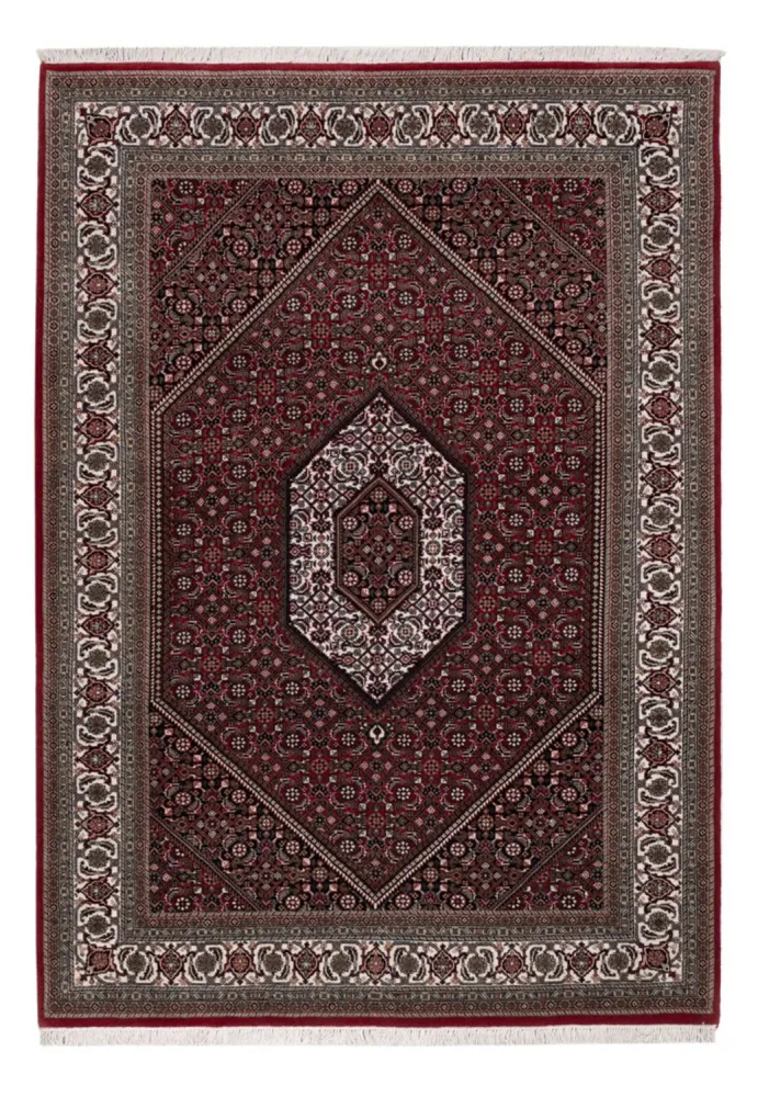 Orientalsk teppe - Bijar - Indus - 202 x 138 cm - mørk brun