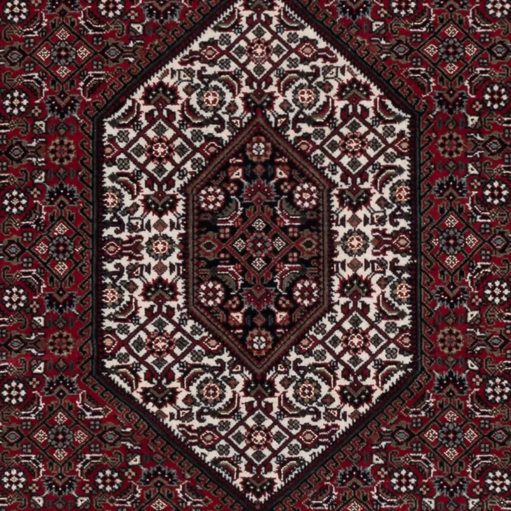 Orientalsk teppe - Bijar - Indus - 204 x 145 cm - mørk brun