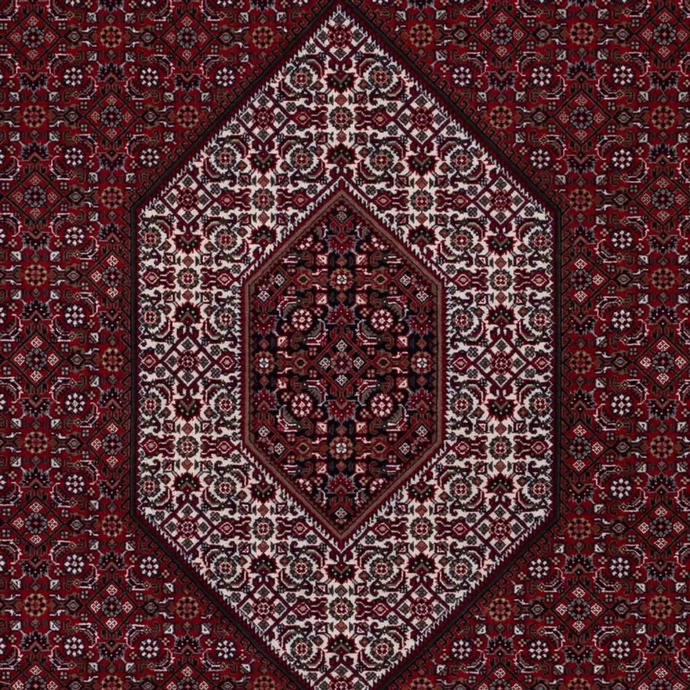 Orientalsk teppe - Bijar - Indus - 298 x 200 cm - mørk kamel