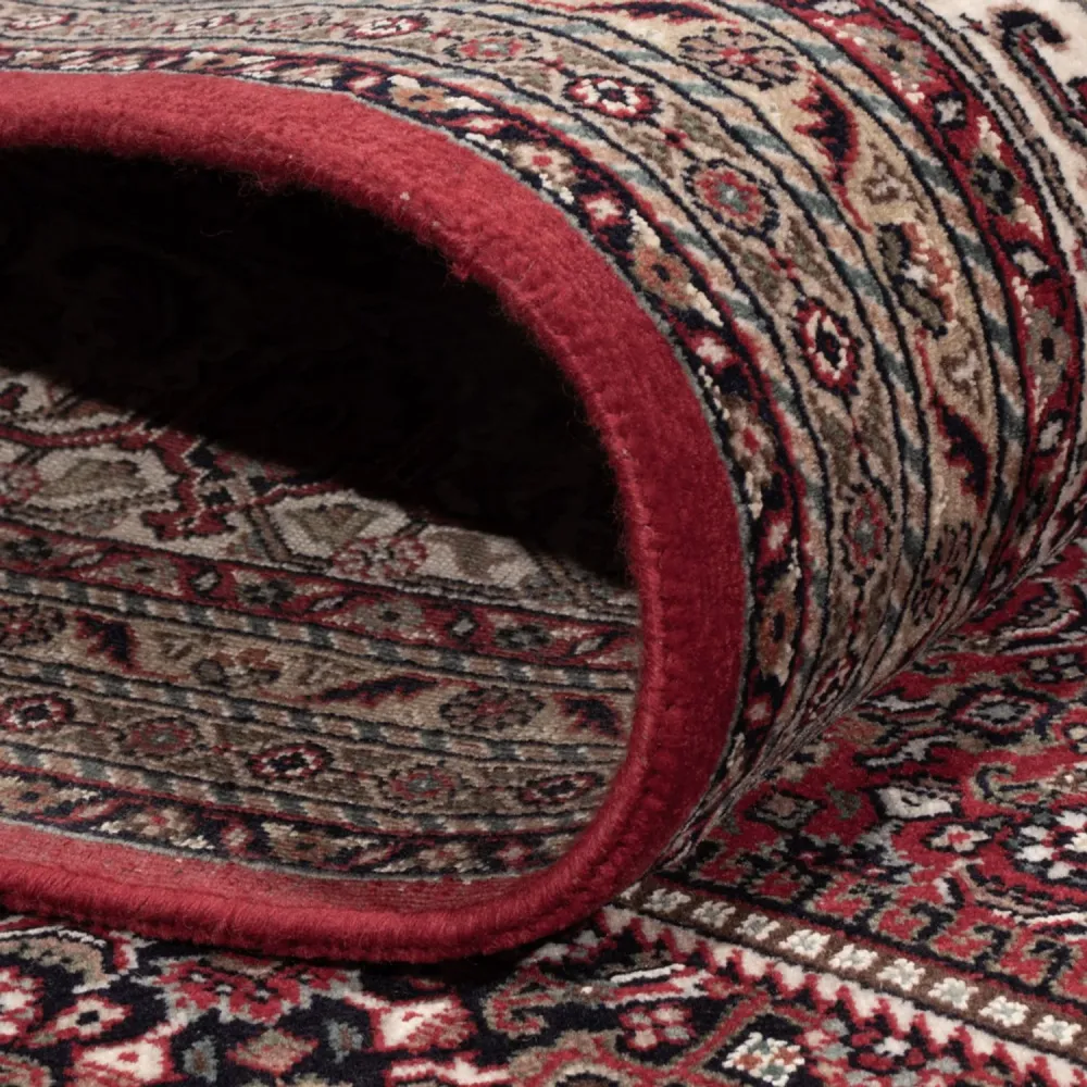 Orientalsk teppe - Bijar - Indus - 304 x 251 cm - mørk rød