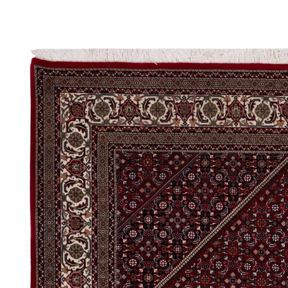 Orientalsk teppe - Bijar - Indus - 305 x 198 cm - mørk kamel