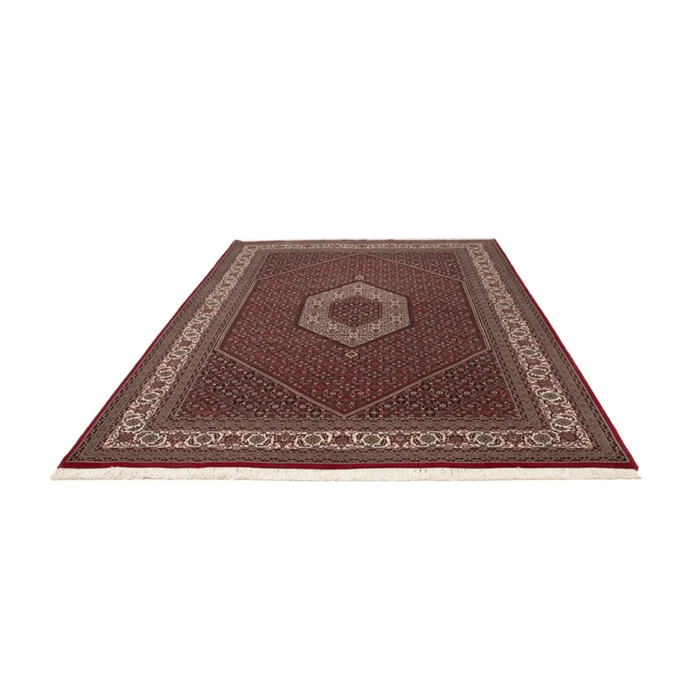 Orientalsk teppe - Bijar - Indus - 305 x 198 cm - mørk kamel