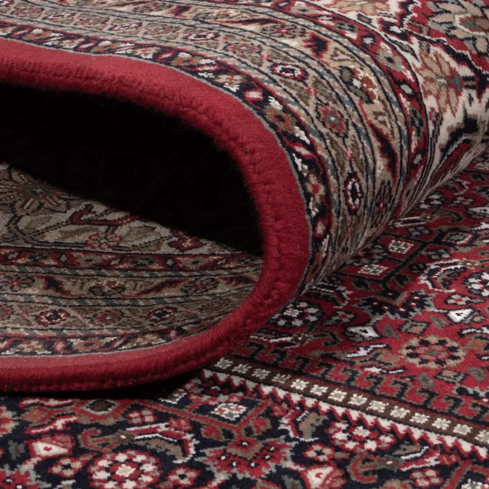 Orientalsk teppe - Bijar - Indus - 305 x 251 cm - mørk rød