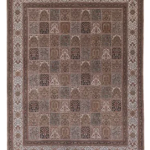Orientalsk teppe - Ghom - Indus - 396 x 306 cm - karamell