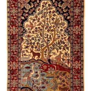 Orientalsk teppe - Indus - 157 x 93 cm - flerfarget